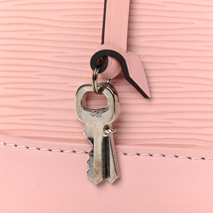 Louis Vuitton Epi Alma BB Rose Ballerine 10 of 17