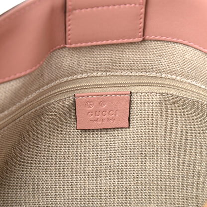 Gucci Soft Microguccissima Medium Tote Soft Pink 6 of 9