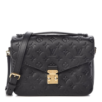 Louis Vuitton Empreinte Pochette Metis Black 1 of 9