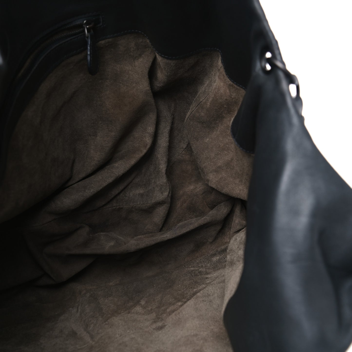 Nappa Intrecciato Large Campana Black