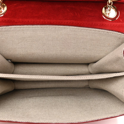 Jimmy Choo Suede Rebel Crossbody Bag Red 5 of 10