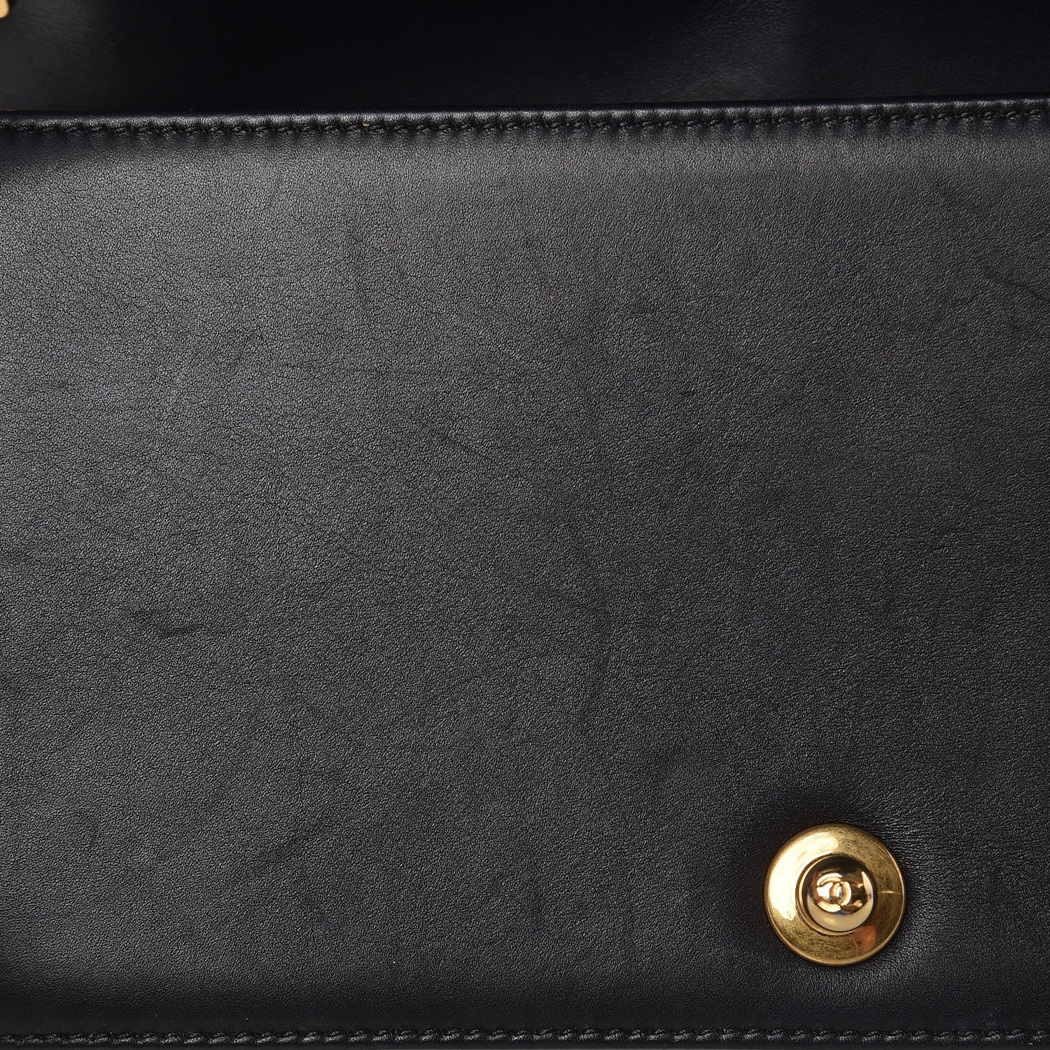 Chanel Caviar Suede Calfskin Chevron Medium Boy Flap Black 12 of 16