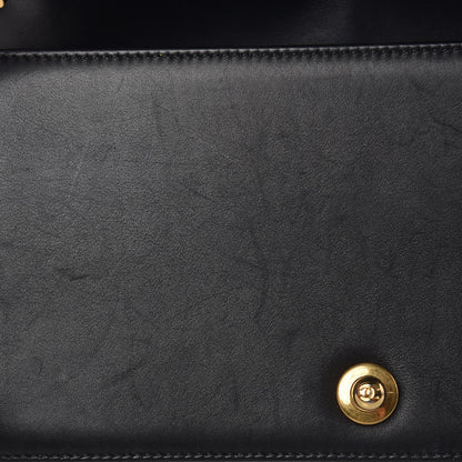 Chanel Caviar Suede Calfskin Chevron Medium Boy Flap Black 12 of 16
