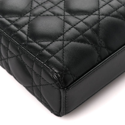 Christian Dior Lambskin Cannage Small Lady D-Joy Black 10 of 11