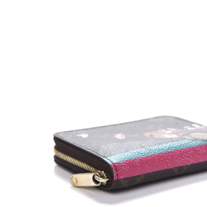 Louis Vuitton Monogram 2015 Christmas Animation Zippy Coin Purse 6 of 8