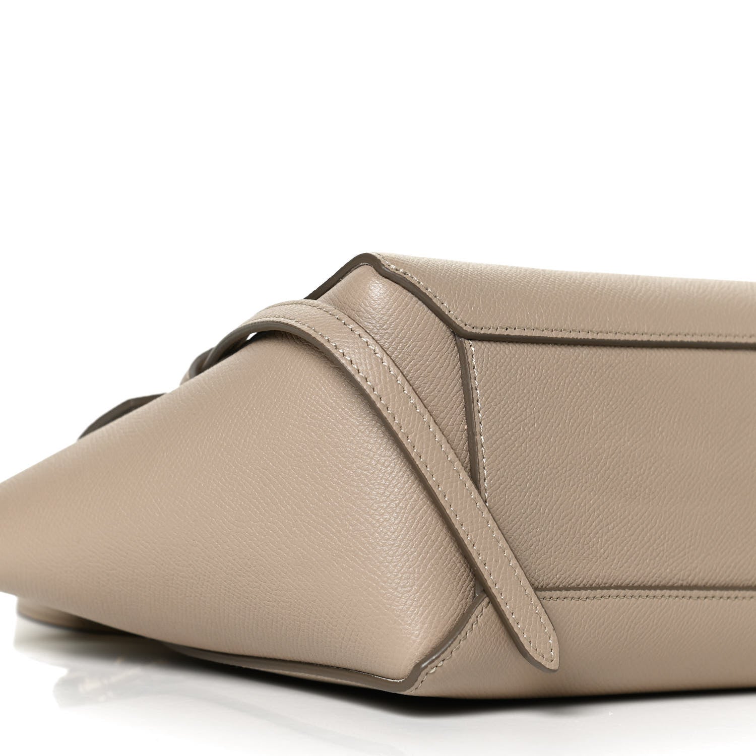 Celine Grained Calfskin Nano Belt Bag Light Taupe 9 of 13