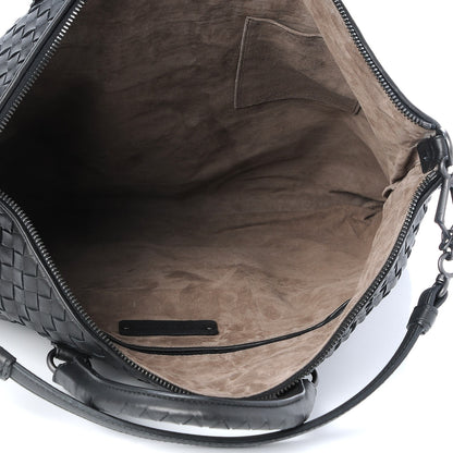 Bottega Veneta Nappa Intrecciato Medium Convertible Tote Nero Black 9 of 12