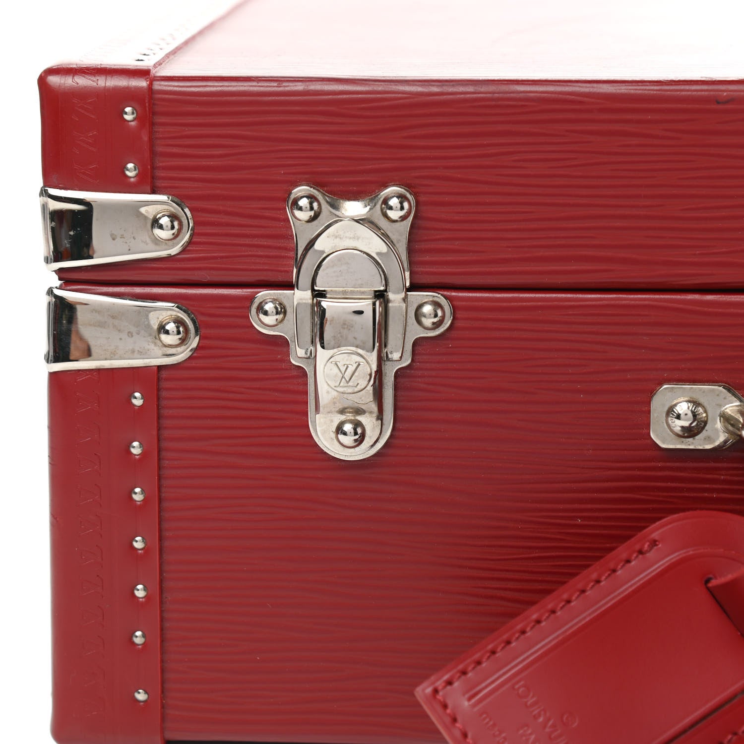 Louis Vuitton Epi President Watch Briefcase Castillan Red 15 of 20