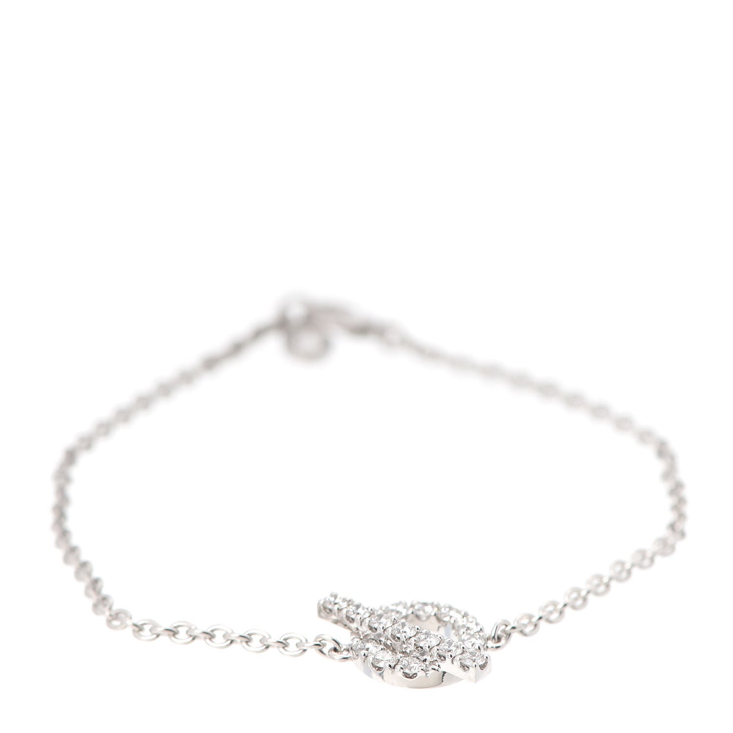 18K White Gold Diamond Finesse Bracelet SH