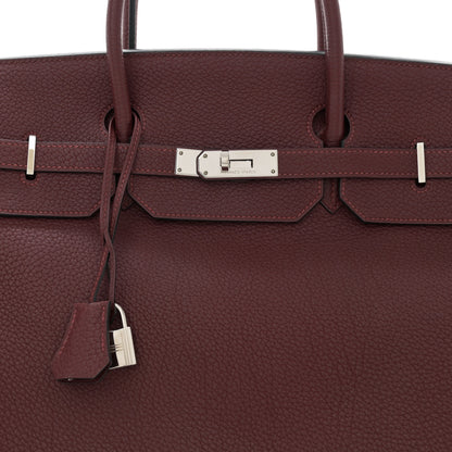 Hermes Togo Birkin 40 Rouge H 8 of 12
