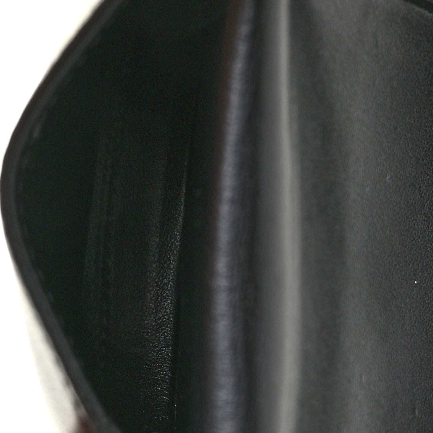 Tweed Quilted Tray Coin Purse With Chain Black