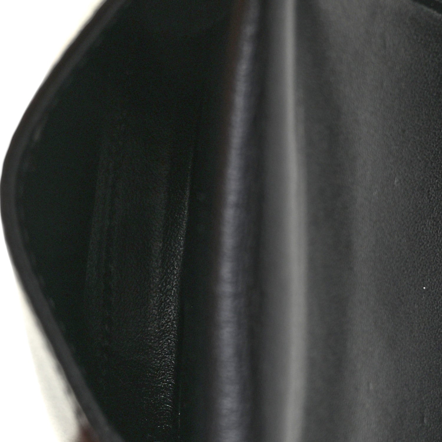 Chanel Tweed Quilted Tray Coin Purse With Chain Black 4 of 7