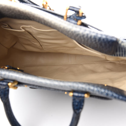 Louis Vuitton Denim Stripes Polka Dot Corsaire Navy 4 of 12