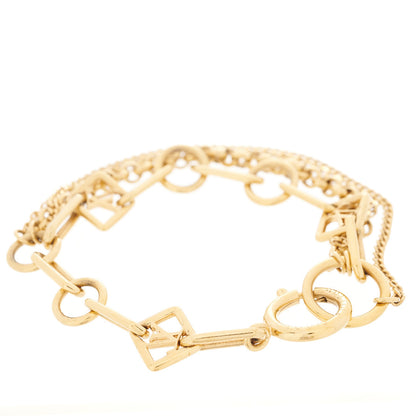Louis Vuitton Vegas Chain Bracelet Gold 2 of 4