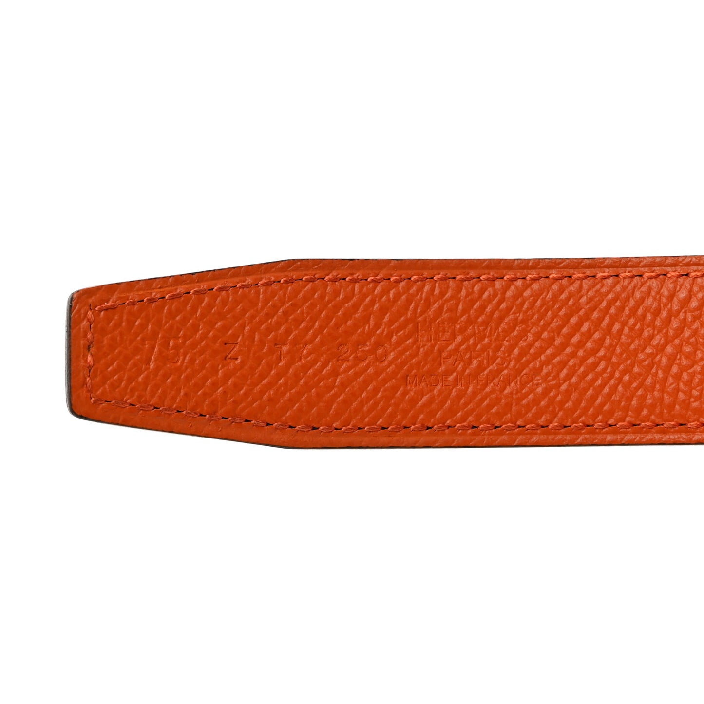Epsom Swift 24mm Escale Belt 75 Black Orange