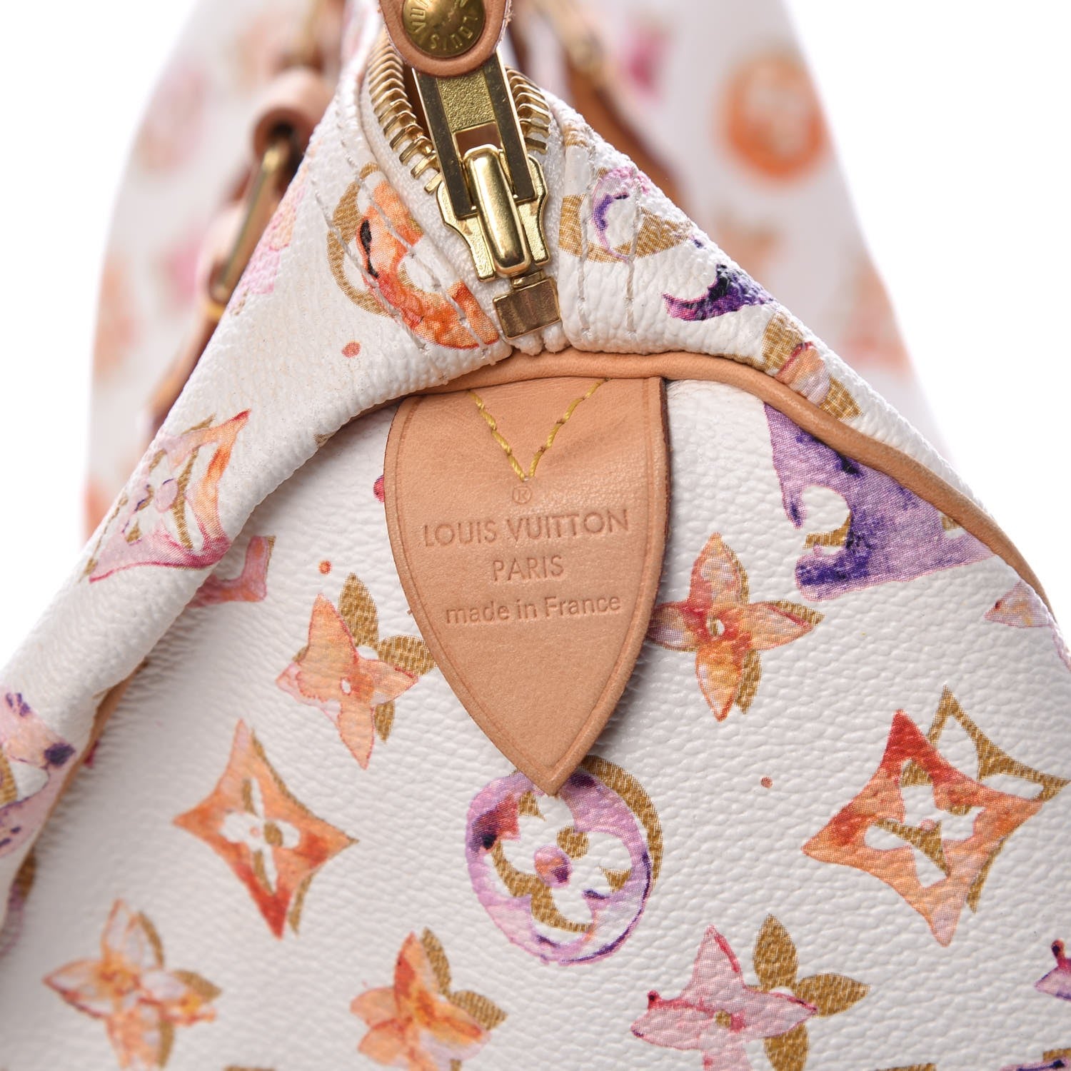 Louis Vuitton Watercolor Aquarelle Speedy 35 White 7 of 12
