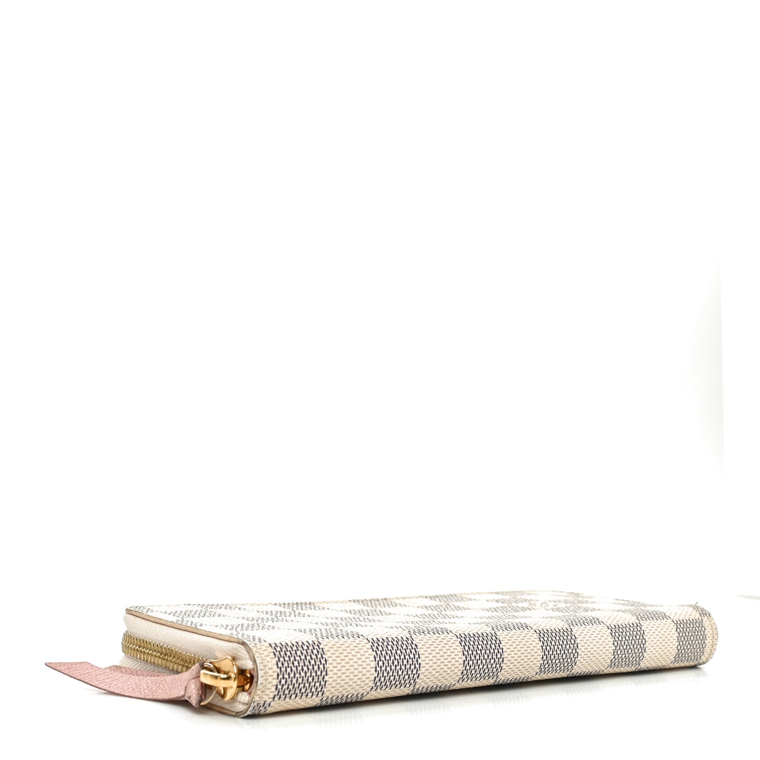 Louis Vuitton Damier Azur Clemence Wallet Rose Ballerine 4 of 6
