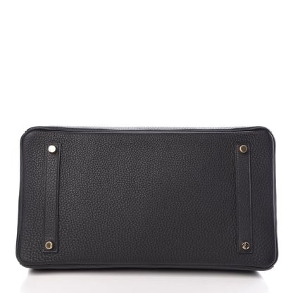 Hermes Togo Birkin 35 Black 6 of 36