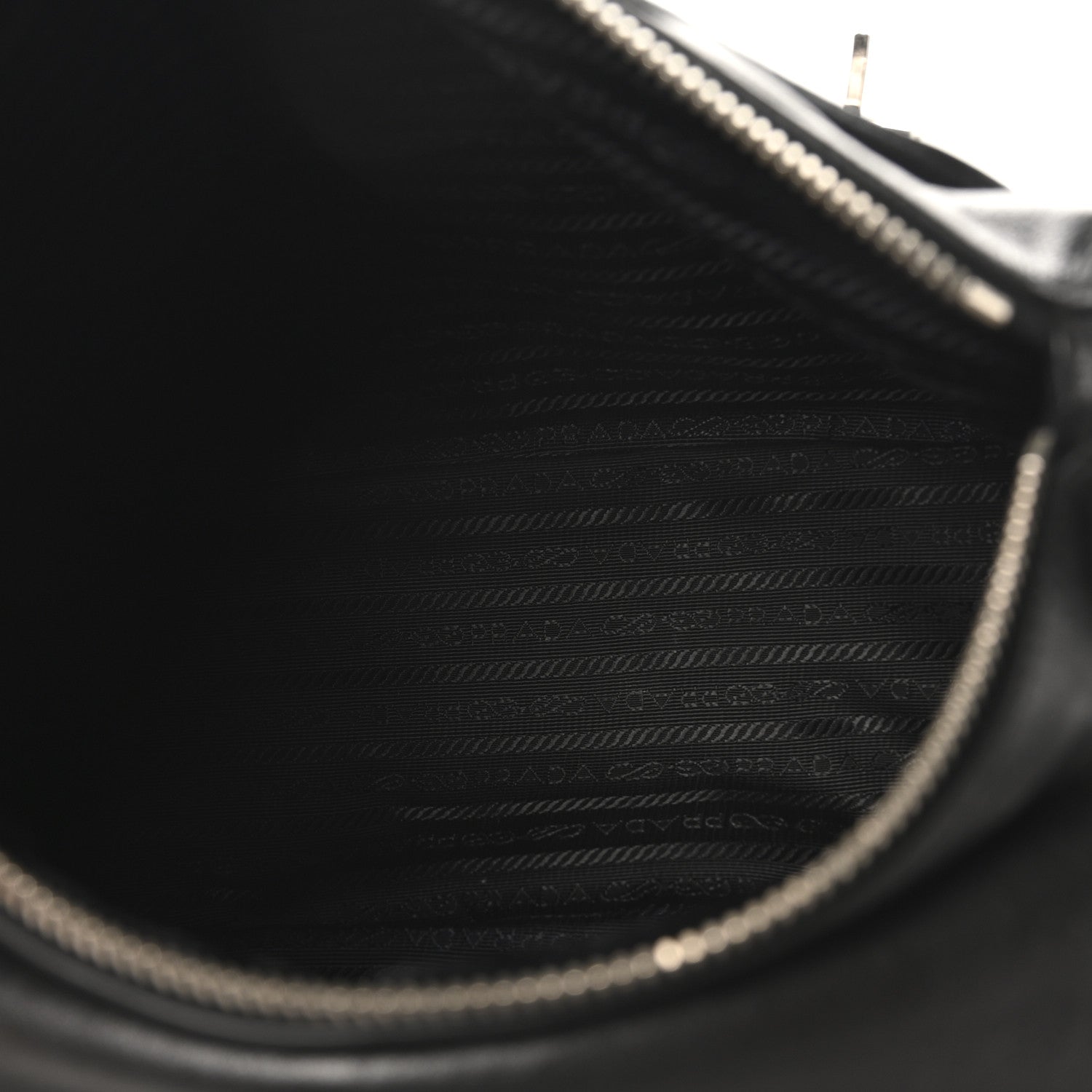 Prada Soft Calf Messenger Bag Black 5 of 9