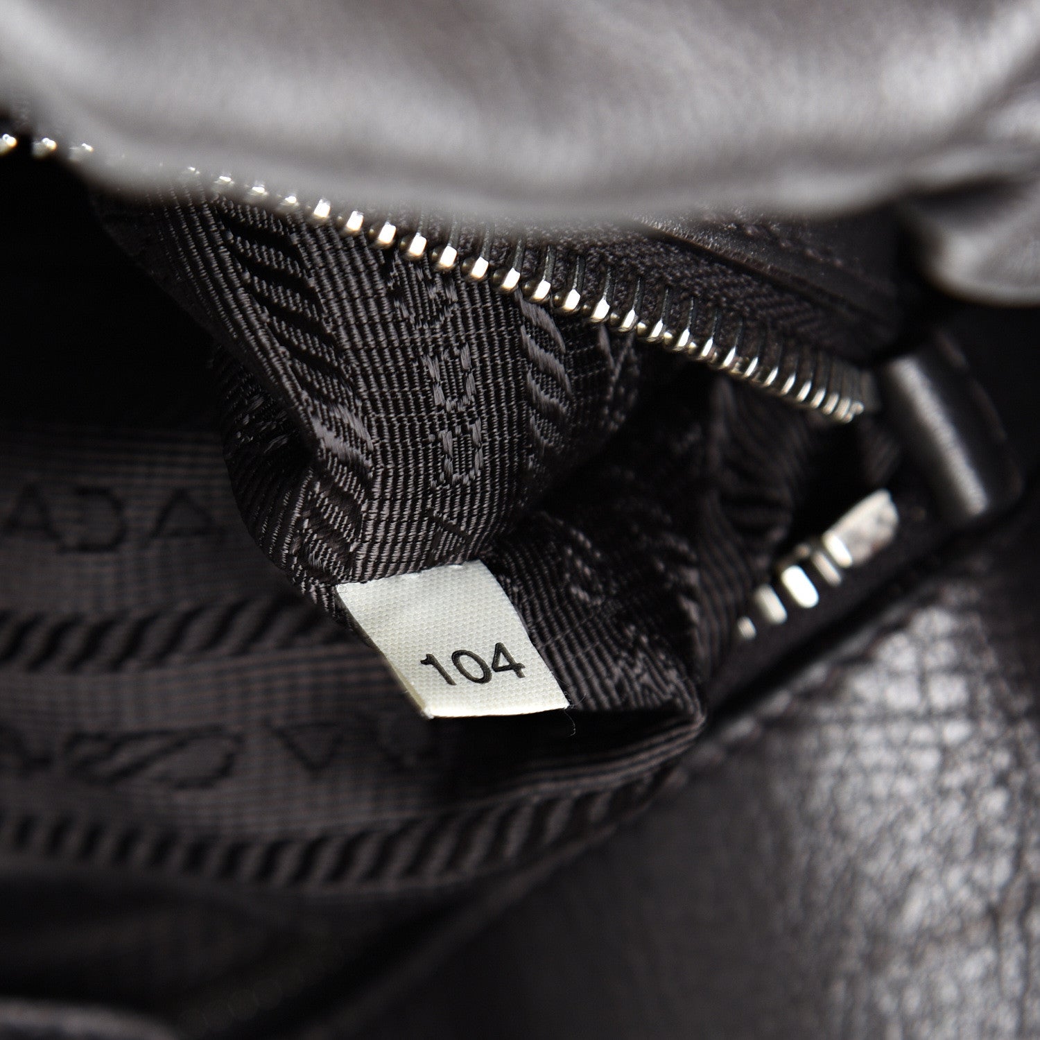 Prada Vitellino Mordo Hobo Grafite Mordore 7 of 11
