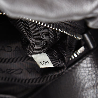 Prada Vitellino Mordo Hobo Grafite Mordore 7 of 11