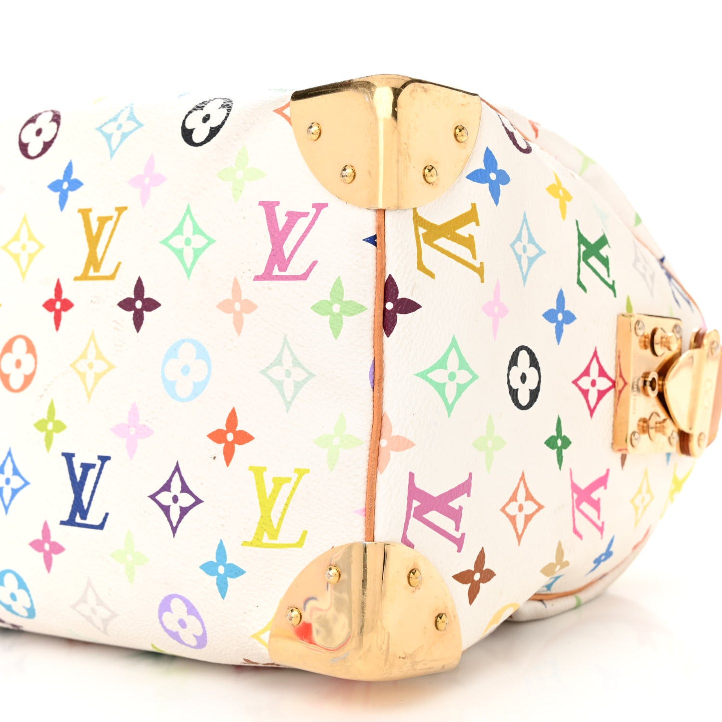 Monogram Multicolor Speedy 30 White