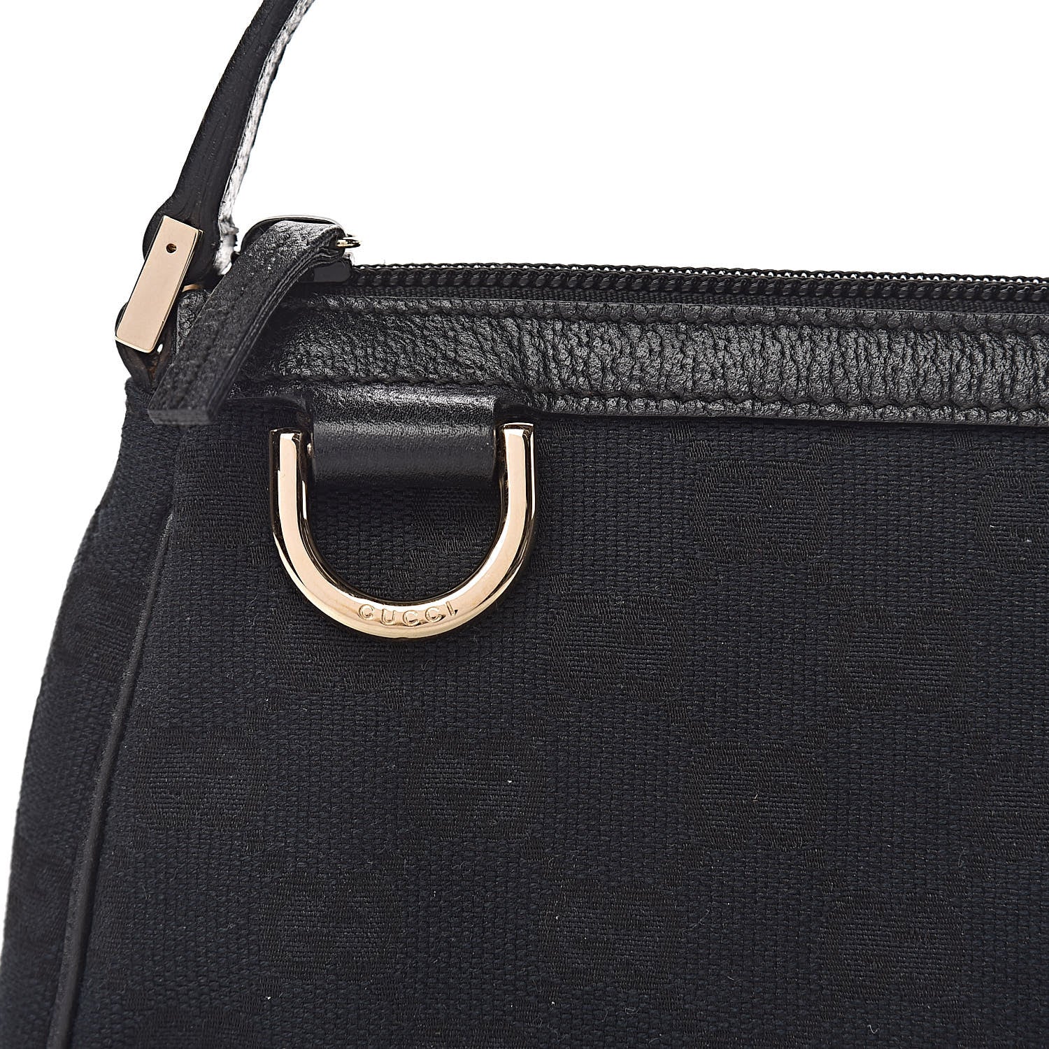 Gucci Monogram D Ring Cosmetic Case Black 8 of 10