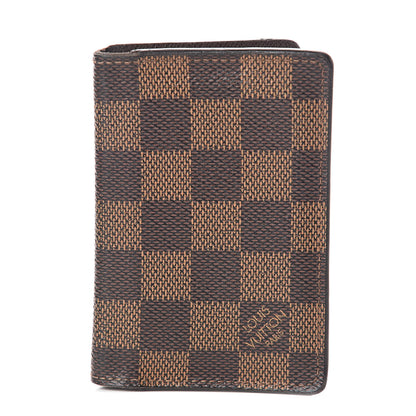 Louis Vuitton Damier Ebene Pocket Organizer NM 1 of 9