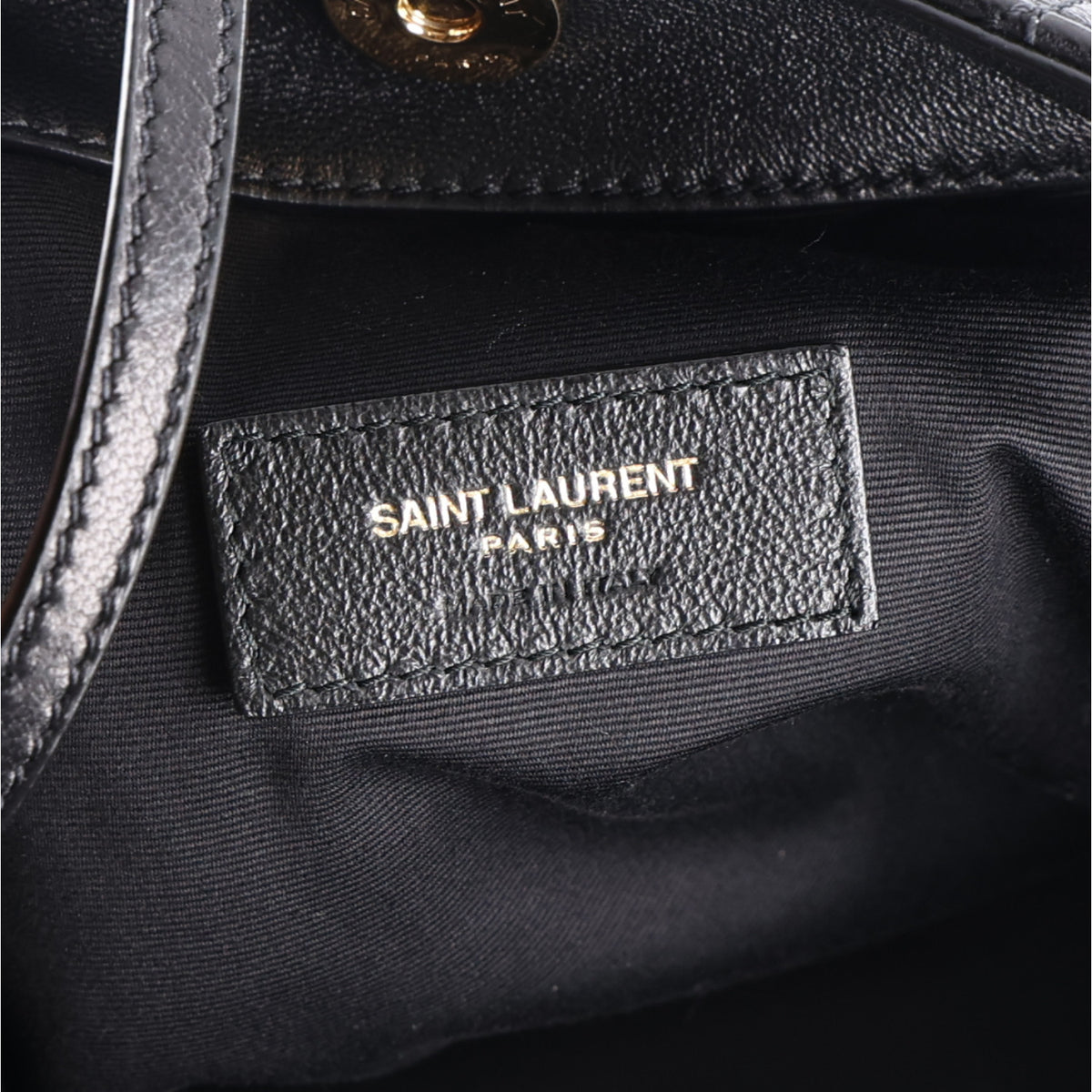 Saint Laurent Lambskin Small Jamie Shopping Tote Black 8 of 11