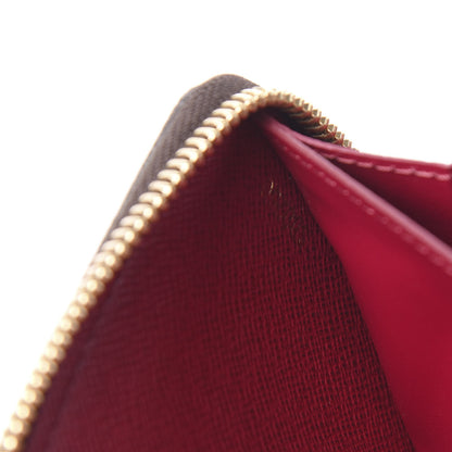 Louis Vuitton Monogram Clemence Wallet Fuchsia 6 of 6
