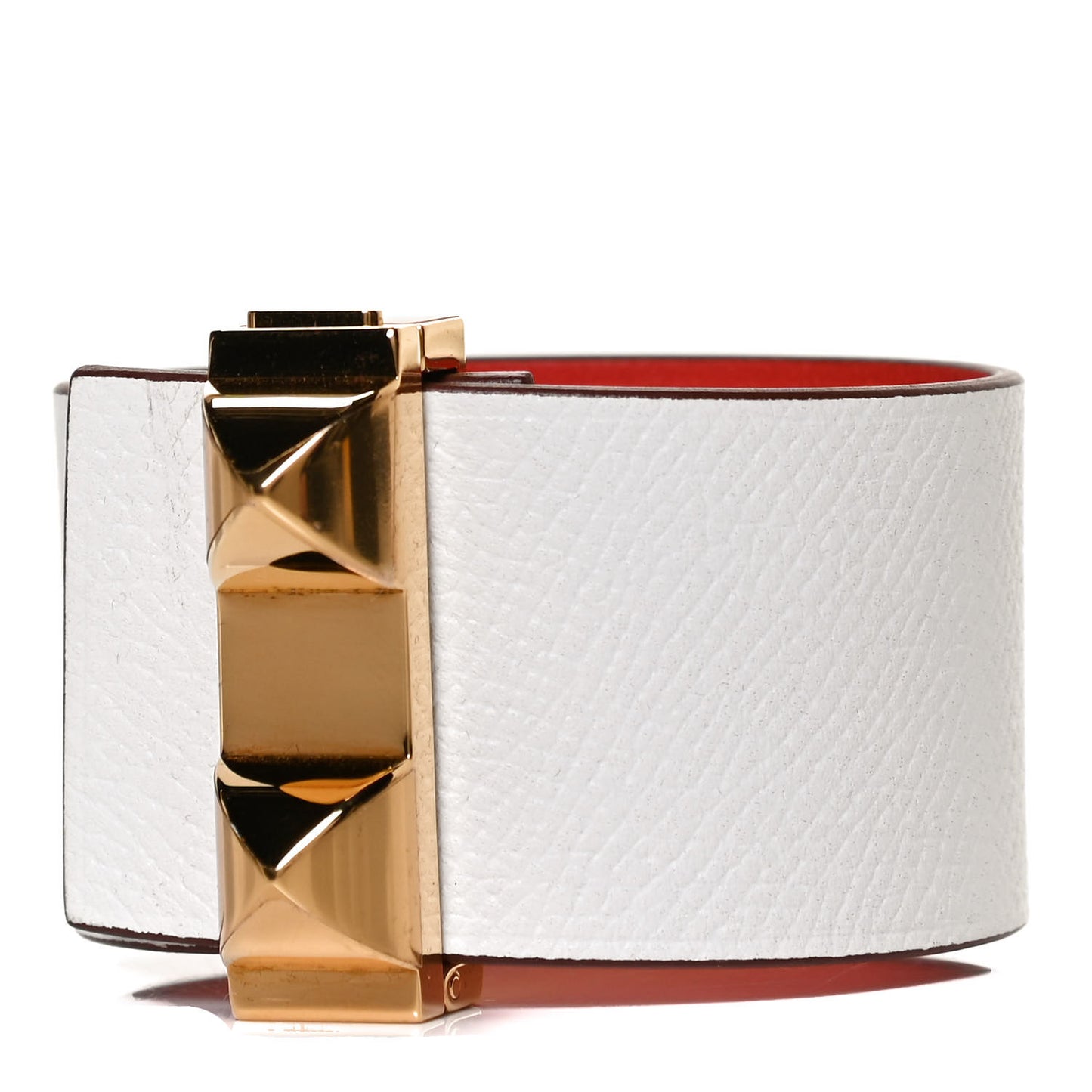 Epsom Swift Imprevisible Bracelet PM Capucine White