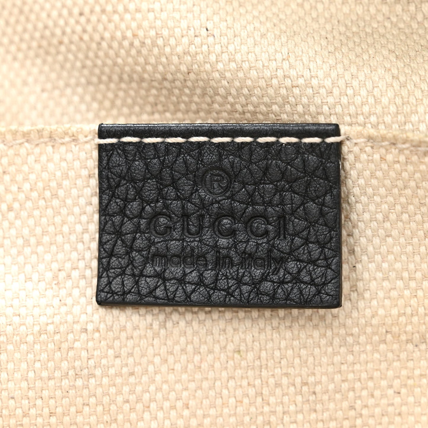 Pebbled Calfskin Small Soho Disco Bag Black