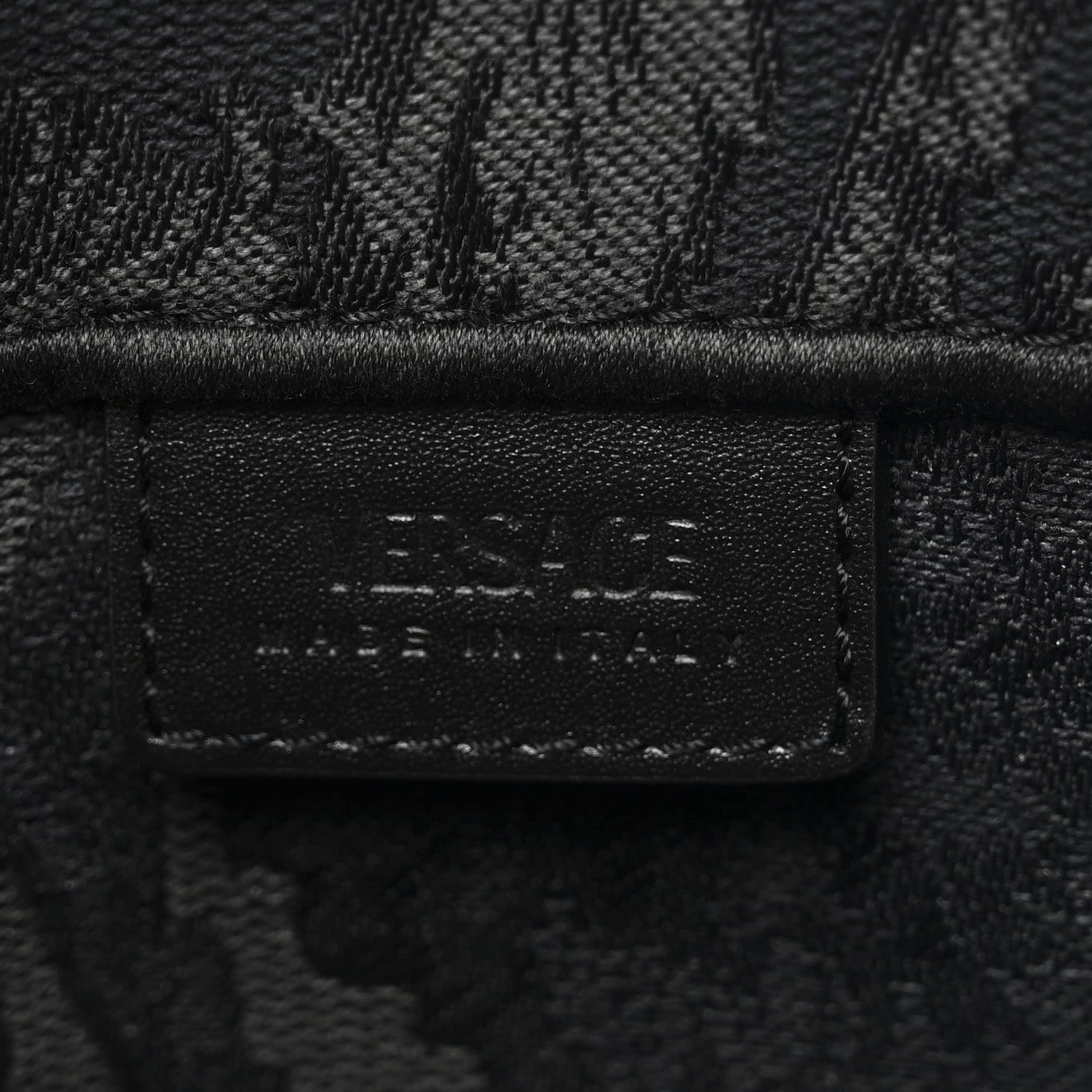 Versace Jacquard Barocco Extra Small Athena Tote Tote Black 6 of 9
