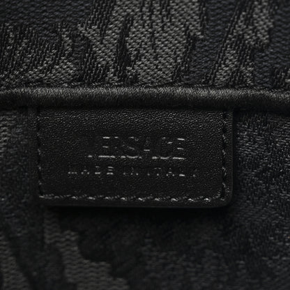 Versace Jacquard Barocco Extra Small Athena Tote Tote Black 6 of 9