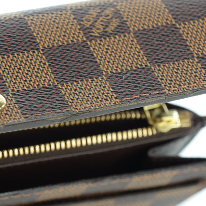 Louis Vuitton Damier Ebene Sarah Wallet 6 of 8