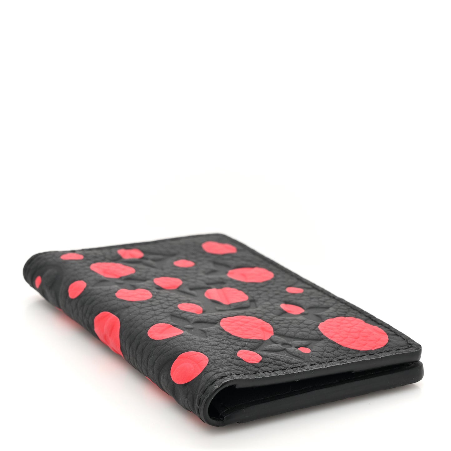 LV X YK Empreinte Pocket Organizer Black Red