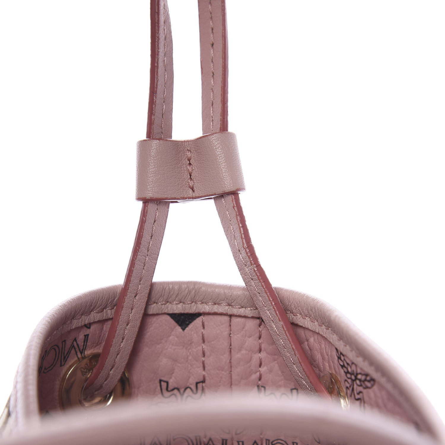 MCM Visetos Medium Liz Reversible Shopper Tote Soft Pink 25 of 25
