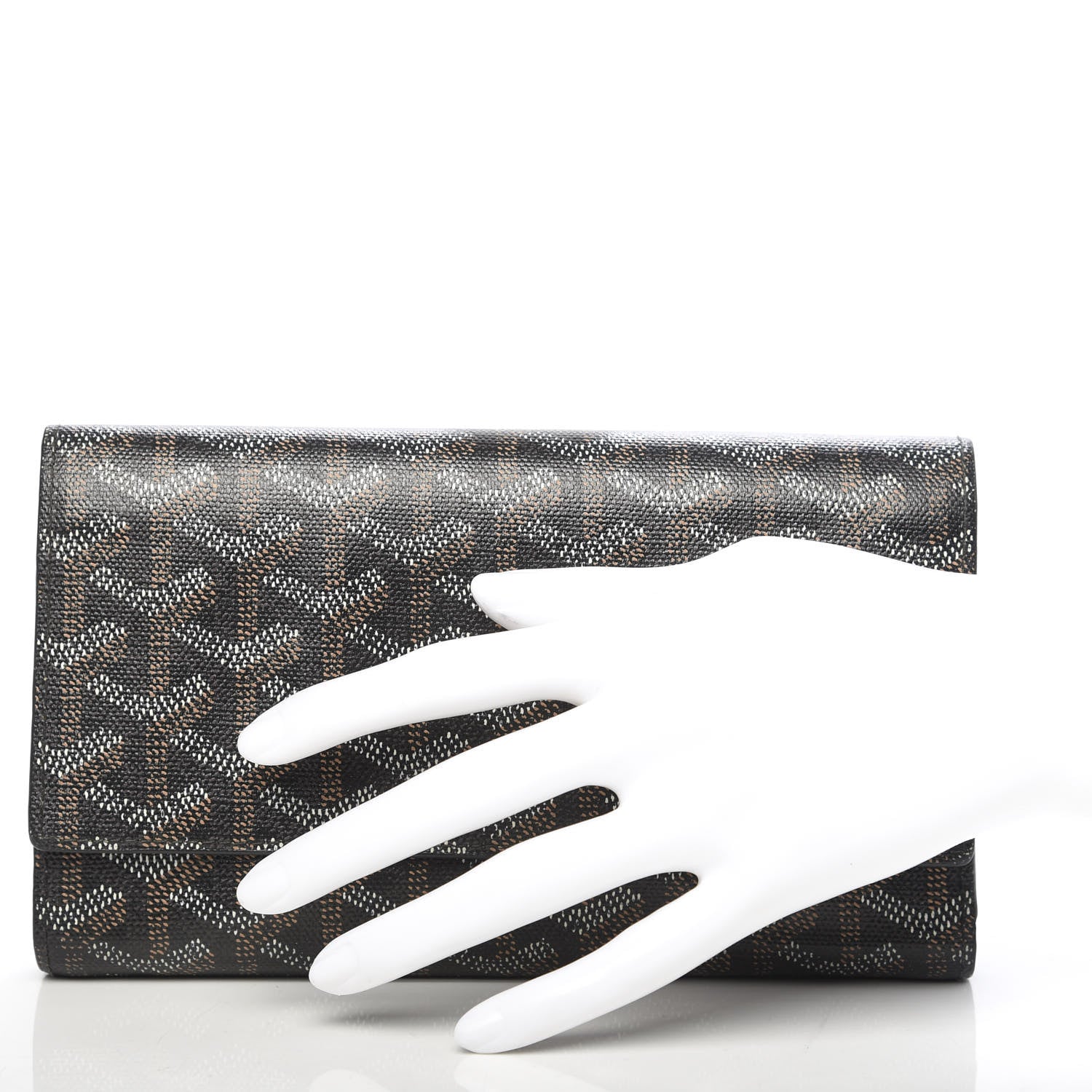 Goyard Goyardine Rivoli Wallet Black 2 of 9