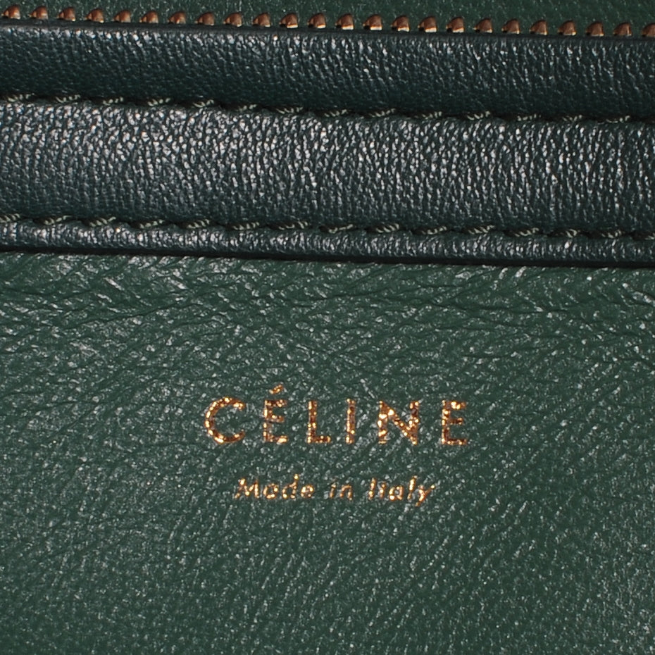Celine Pony Hair Small Phantom Luggage Jade 6 of 7