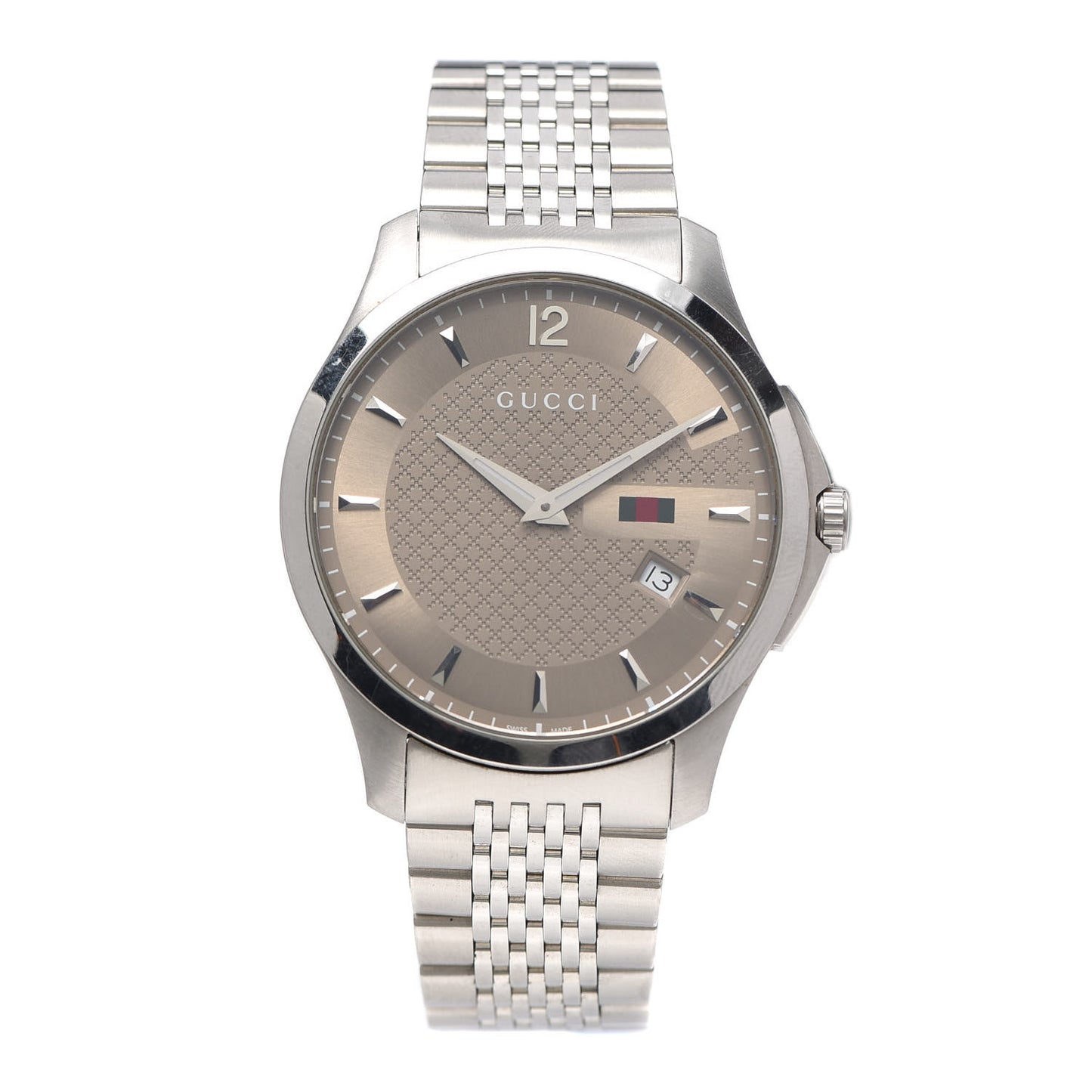 Stainless Steel 40mm G-Timeless Quartz Watch Brown