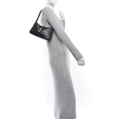 Saint Laurent Padded Lambskin Le 5 A 7 Hobo Black 2 of 10