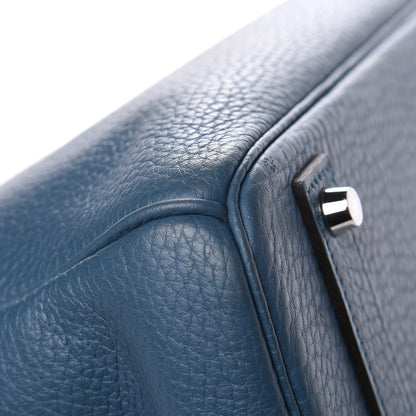 Hermes Fjord Birkin 40 Bleu Tempete 37 of 39