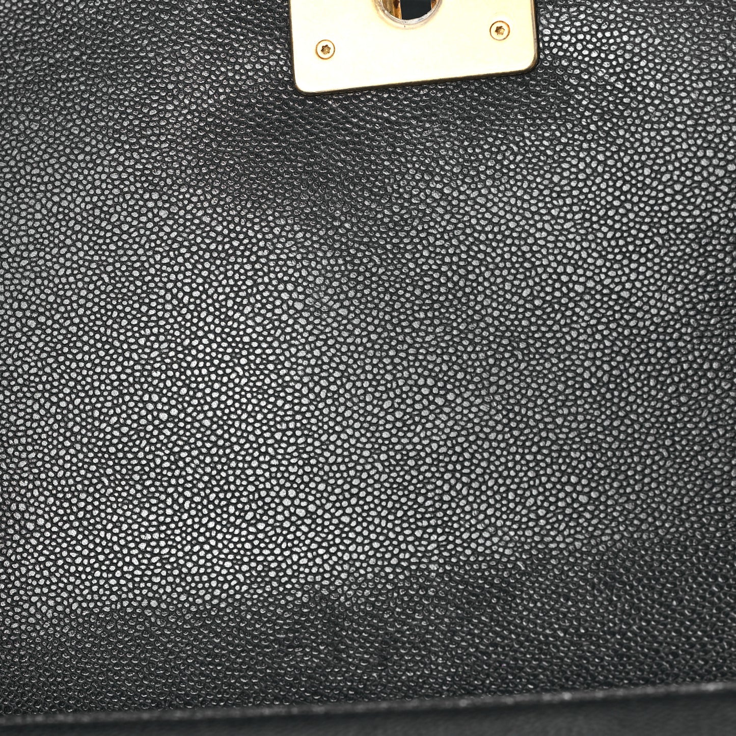 Caviar Chevron Quilted Medium Boy Flap Black