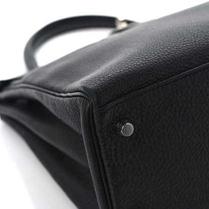 Hermes Togo Kelly Retourne 28 Black 9 of 10