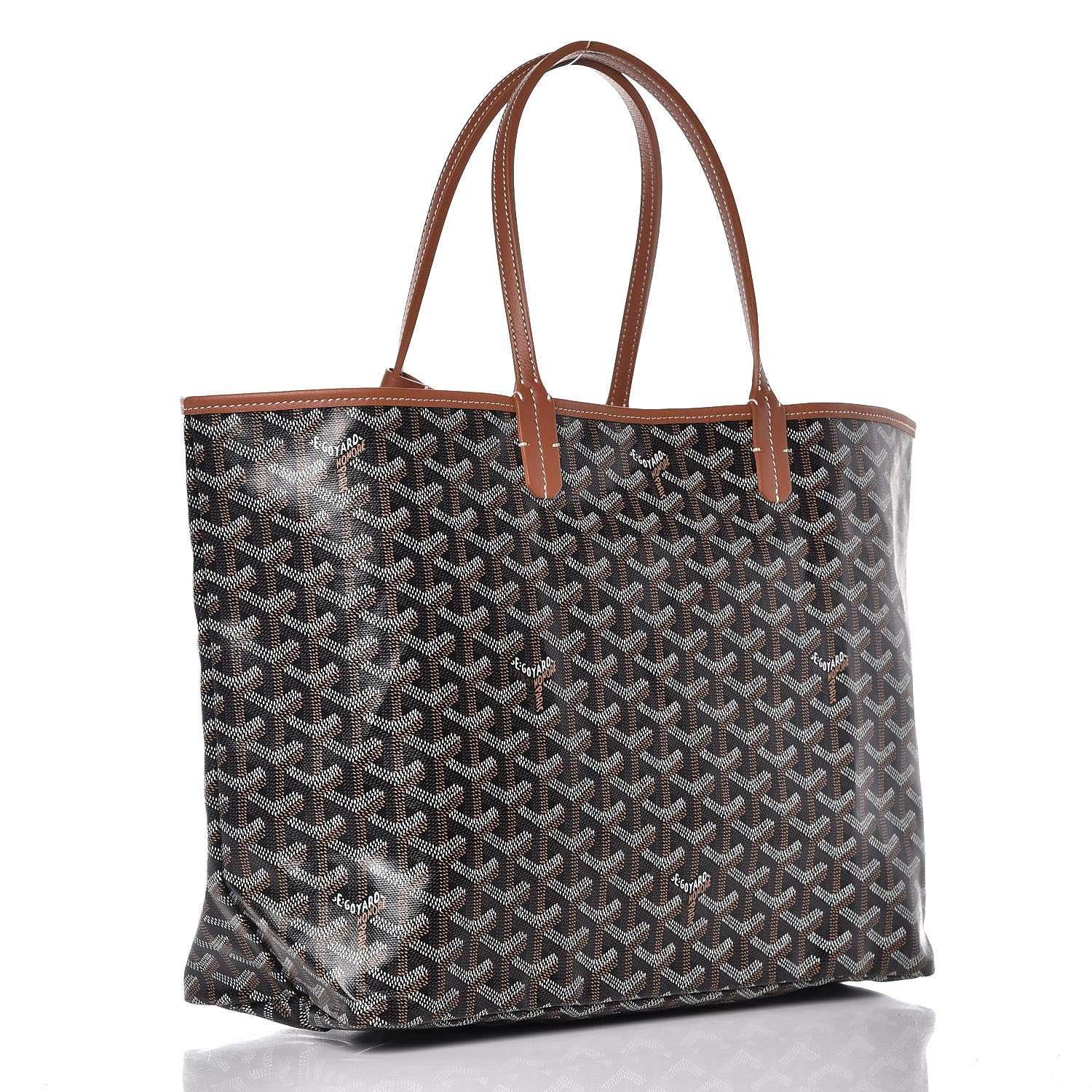 Goyard Goyardine Saint Louis PM Black Gold 4 of 9