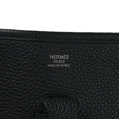 Hermes Taurillon Clemence Evelyne III GM Black 6 of 8