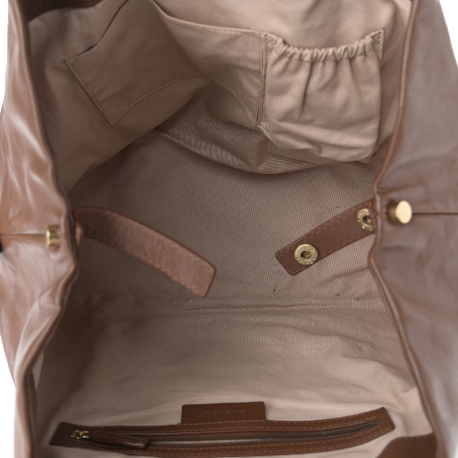 Givenchy Lambskin Satchel Brown 4 of 13