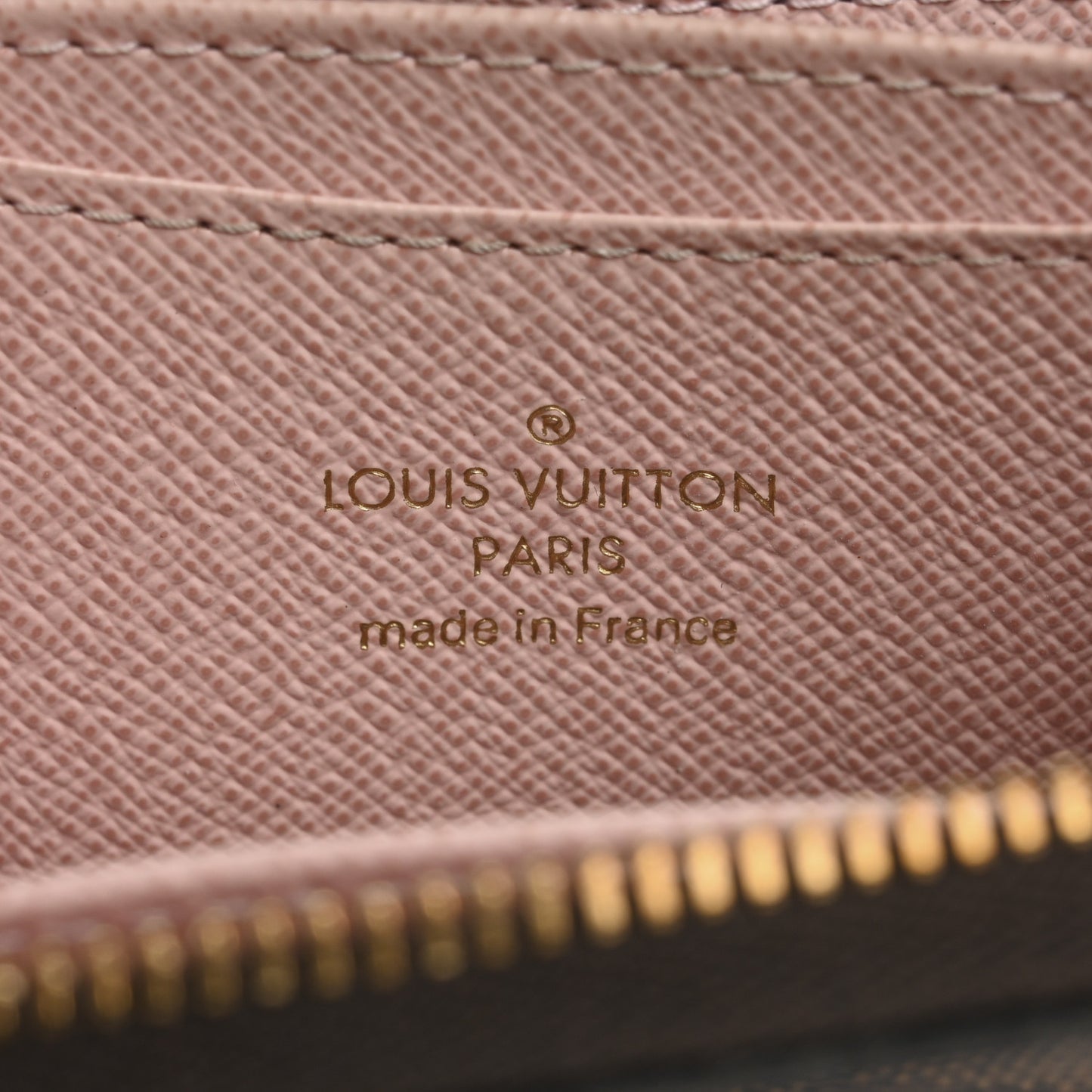 Damier Ebene Zippy Coin Purse Rose Ballerine