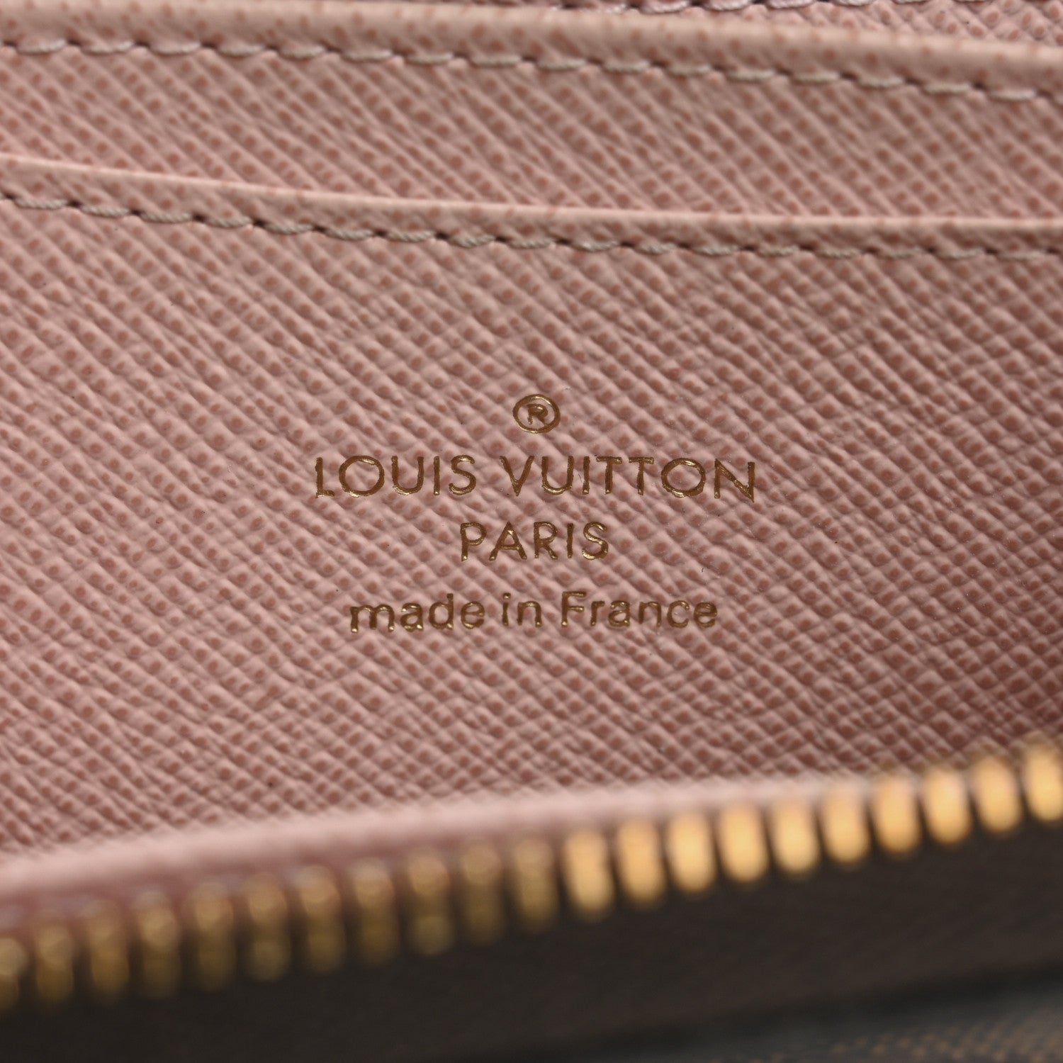 Louis Vuitton Damier Ebene Zippy Coin Purse Rose Ballerine 6 of 14