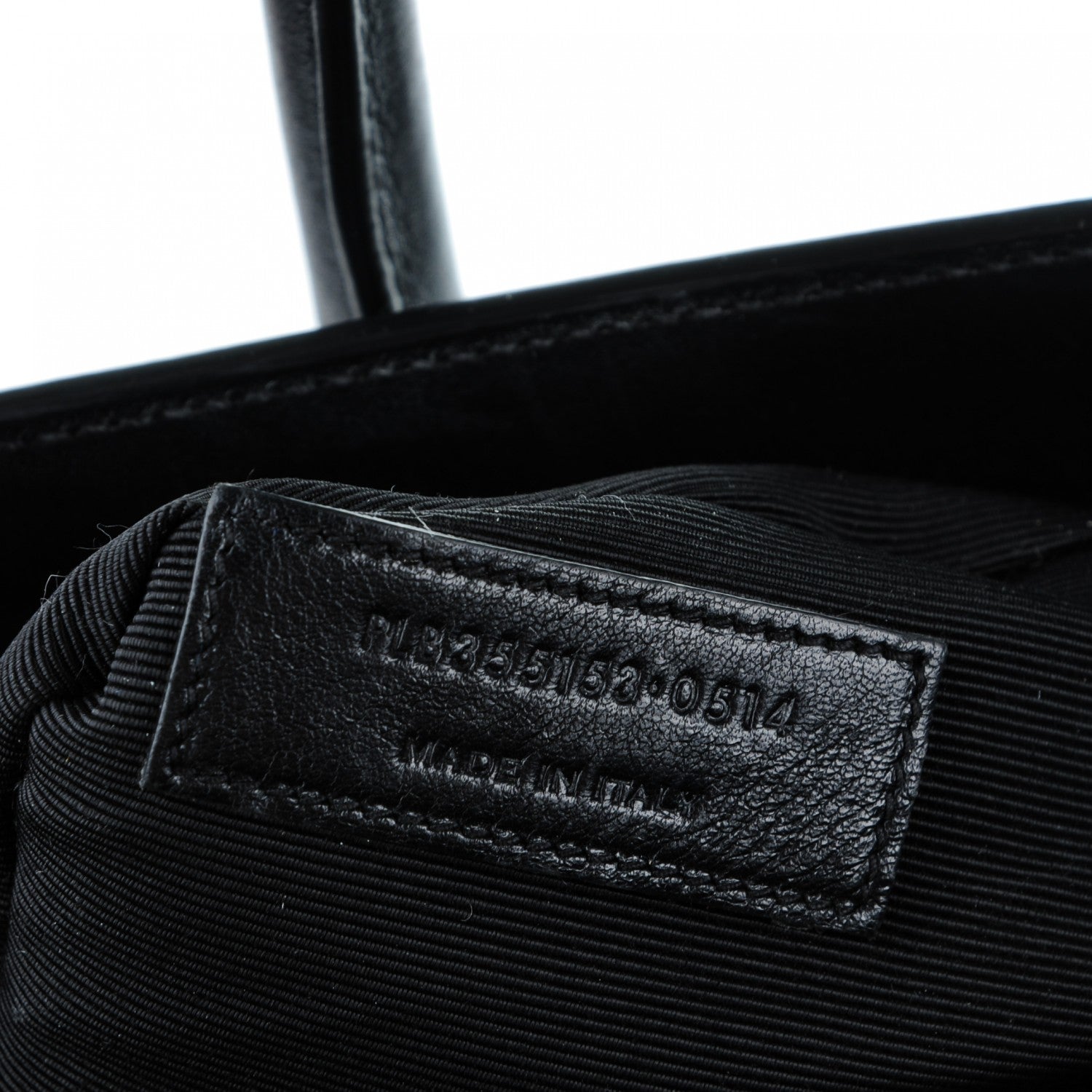 Saint Laurent Calfskin Small Sac De Jour Black 7 of 7